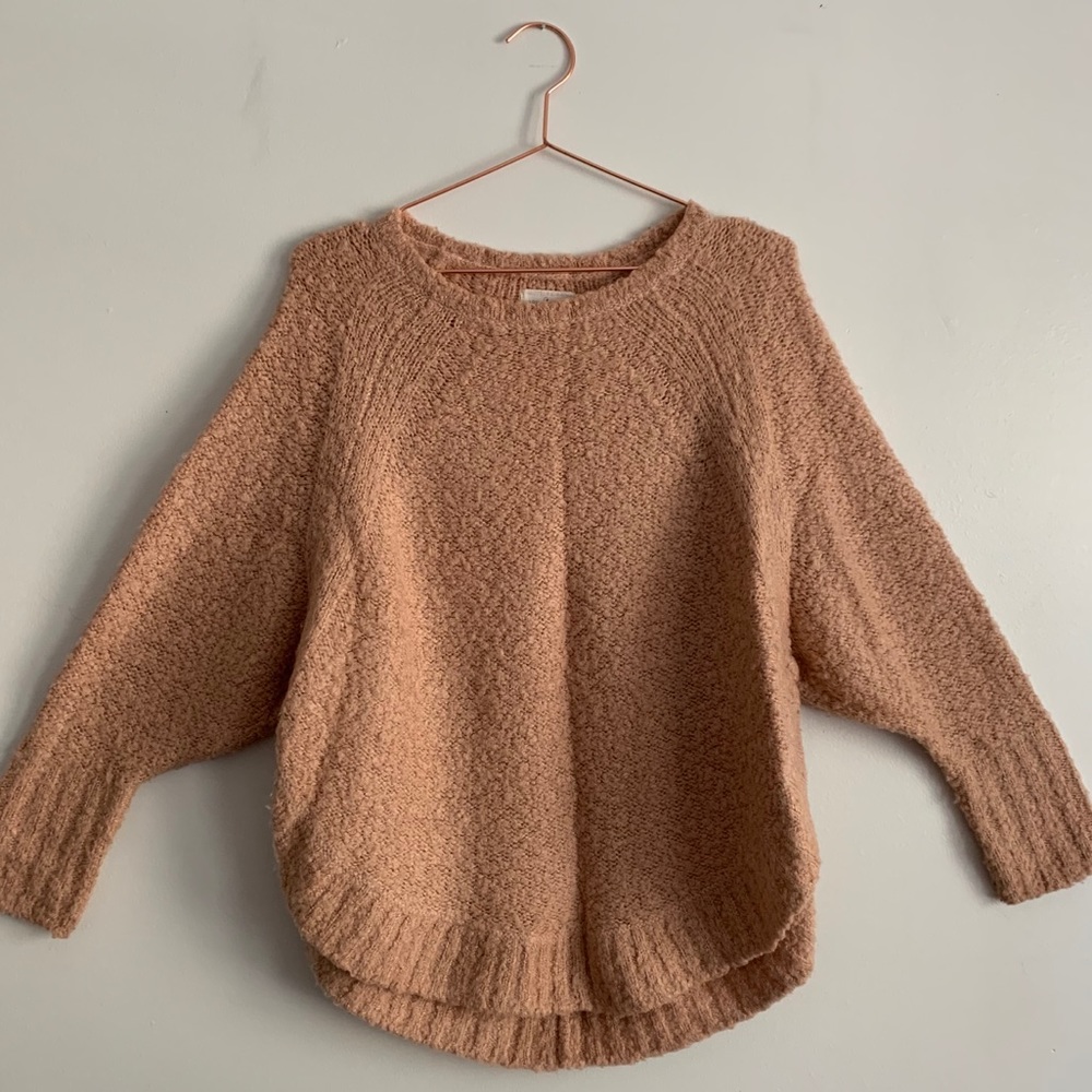 Lou & Grey Rounded Poncho Sweater XS/S